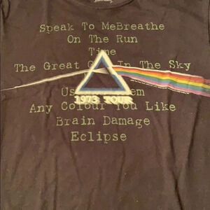 Pink Floyd 1973 Retro Tour Tee Shirt